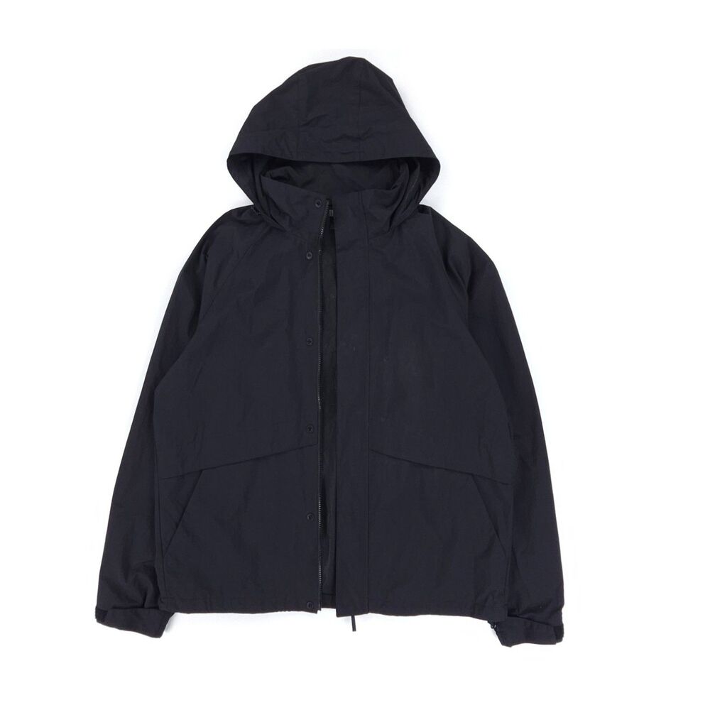 UNIQLO Windproof Stand Collar Blouson Soft Shell Hoodie Jacket Gorpcore Minimal - Picture 9 of 13